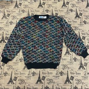 DJ Smash NWT! Multicolor Crew Neck Sweater Size M